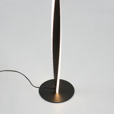 Luminea Kayson Metal LED Floor Lamp with Foot Switch