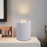 Luminea Suzanne Metal Compact Table Lamp