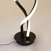 Luminea 37cm Black Hadley Table Lamp