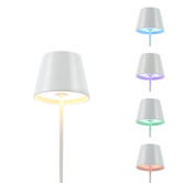Luminea Cindy Metal Cordless Rechargeable Table Lamp