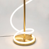 Luminea Ellis Metal Twist LED Floor Lamp