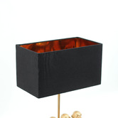 Luminea Kenzie Resin 3 Monkey Table Lamp