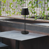 Luminea Cindy Metal Cordless Rechargeable Table Lamp