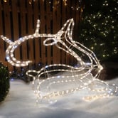 Luminea Sitting Reindeer LED Christmas Decoration