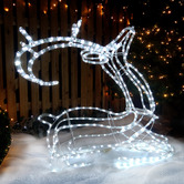 Luminea Sitting Reindeer LED Christmas Decoration