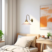 Luminea Herbie Glass Wall Sconce