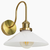 Luminea Herbie Glass Wall Sconce