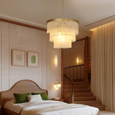 Luminea Murphy Iron &amp; Glass Chandelier