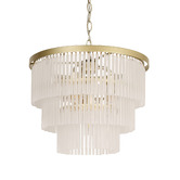 Luminea Murphy Iron &amp; Glass Chandelier