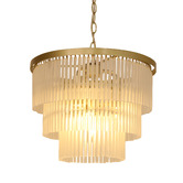 Luminea Murphy Iron &amp; Glass Chandelier