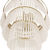 Luminea Murphy Iron &amp; Glass Chandelier