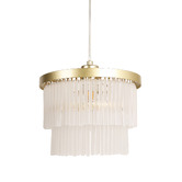Luminea Richards 25cm Iron &amp; Glass Pendant Light