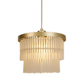 Luminea Richards 25cm Iron &amp; Glass Pendant Light