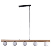 Luminea Carver 5 Light Pendant