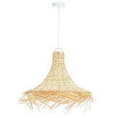 Luminea Harriet Bamboo &amp; Rattan Pendant Light
