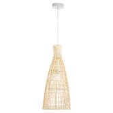 Luminea Hayden Rattan Pendant Light