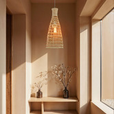 Luminea Hayden Rattan Pendant Light