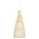 Luminea Hayden Rattan Pendant Light