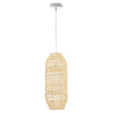 Luminea Darcey Rattan Pendant Light
