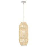 Luminea Darcey Rattan Pendant Light