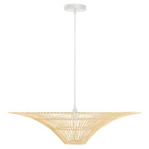 Luminea Lillie Rattan Pendant Light