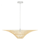 Luminea Lillie Rattan Pendant Light