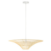 Luminea Lillie Rattan Pendant Light
