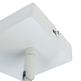Luminea Hansen 2 Light Iron &amp; Aluminium Bar Spotlight