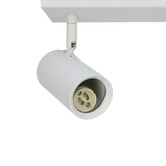 Luminea Hansen 4 Light Iron &amp; Aluminium Bar Spotlight