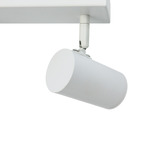 Luminea Hansen 4 Light Iron &amp; Aluminium Bar Spotlight