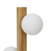 Luminea 142cm Carver 4 Light Floor Lamp