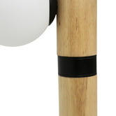 Luminea 142cm Carver 4 Light Floor Lamp