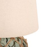 Luminea Lucero Rope &amp; Glass Table Lamp