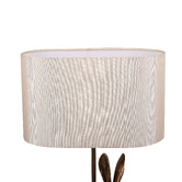 Luminea Rabbit Resin Antique Brass Table Lamp