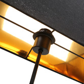Luminea 52cm Dachshund Resin Table Lamp