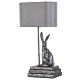 Luminea Rabbit Resin Antique Brass Table Lamp