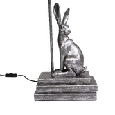 Luminea Rabbit Resin Antique Brass Table Lamp