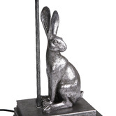 Luminea Rabbit Resin Antique Brass Table Lamp