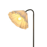 Luminea 160cm Fabian Silver Floor Lamp
