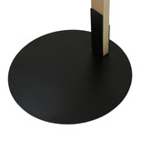 Luminea Meadows Iron &amp; Linen Floor Lamp