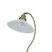 Luminea 52cm Herbie Glass Table Lamp