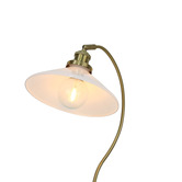 Luminea 52cm Herbie Glass Table Lamp