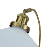 Luminea 52cm Herbie Glass Table Lamp