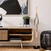 Luminea 134cm Blake LED Floor Lamp