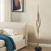 Luminea 134cm Blake LED Floor Lamp