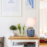 Luminea 44cm Perez Ceramic Table Lamp