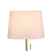 Luminea Rohan Iron &amp; Fabric Table Lamp