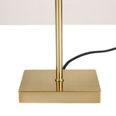 Luminea Rohan Iron &amp; Fabric Table Lamp
