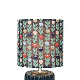 Luminea 33cm Flynn Flower Ceramic Table Lamp