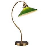 Luminea 52cm Herbie Glass Table Lamp